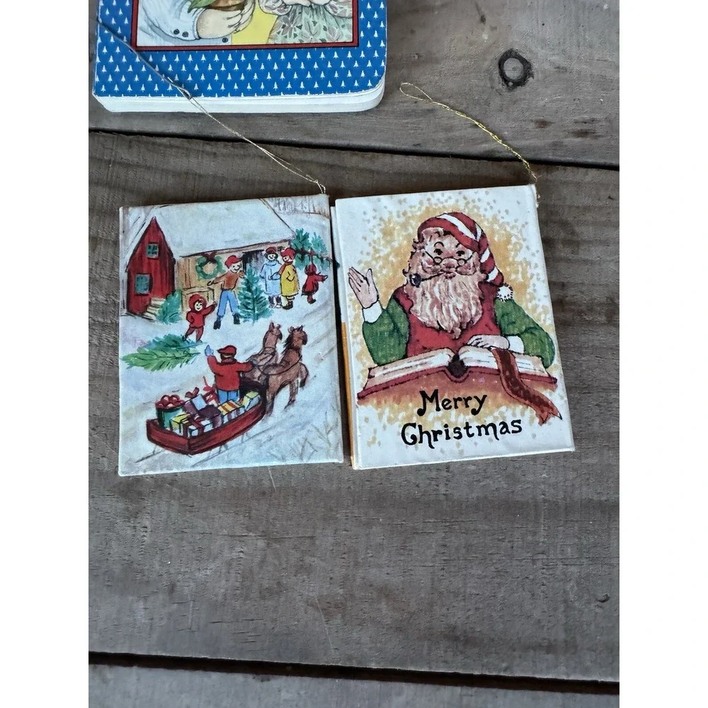 Vintage Children's Christmas‎ Books Christmas Tree Ornaments